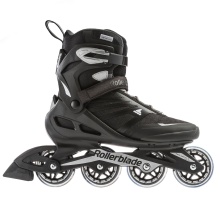 Rollerblade Inline Skates Zetrablade (Wheels: 80mm/82A, Bearings: SG5) black/silver Men